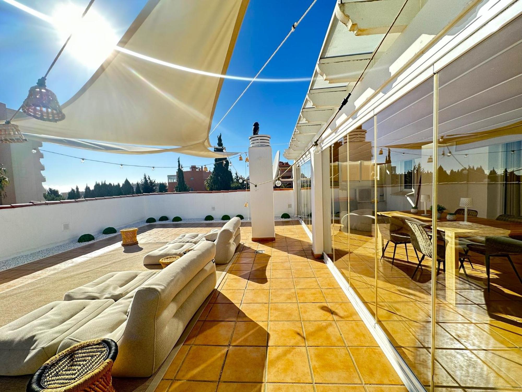 2 Bed Penthouse With Sea View Leilighet Torremolinos Eksteriør bilde